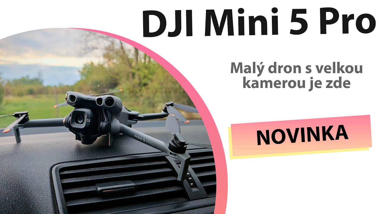 DJI Mini 5 Pro představení - YouTube