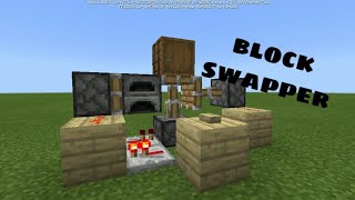 How to make {BLOCK SWAPPER} [] full tutorial [] Minecraft pe screenshot 5
