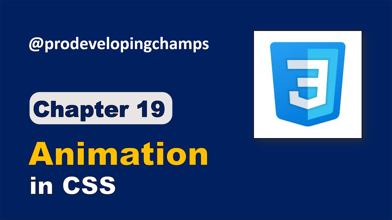 CSS Animation | CSS Tutorial for Beginners #19 - YouTube