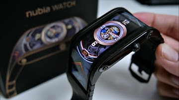 Meest futuristische smartwatch - Nubia Watch 2020 - Flexibele AMOLED