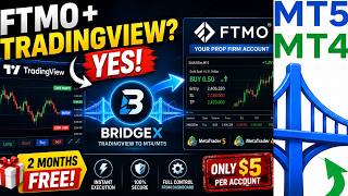 FTMO Challenge with TradingViewHow to Trade FTMO with TradingView + 2 Months BridgeX FREE!