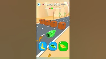 Shape-Shifting 2 GAMEPLAY Walkthrough BeamNg drive  Level No -3543 Car Racing #Shorts #ShapeShifting