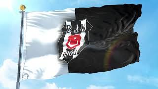 BESIKTAS BJK FLAG - BEŞİKTAŞ BAYRAĞI