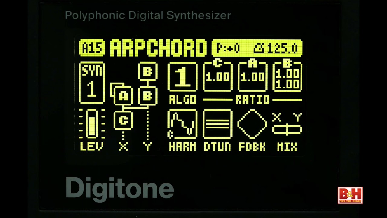 Elektron Digitone Eight-Voice Digital FM Synthesizer and