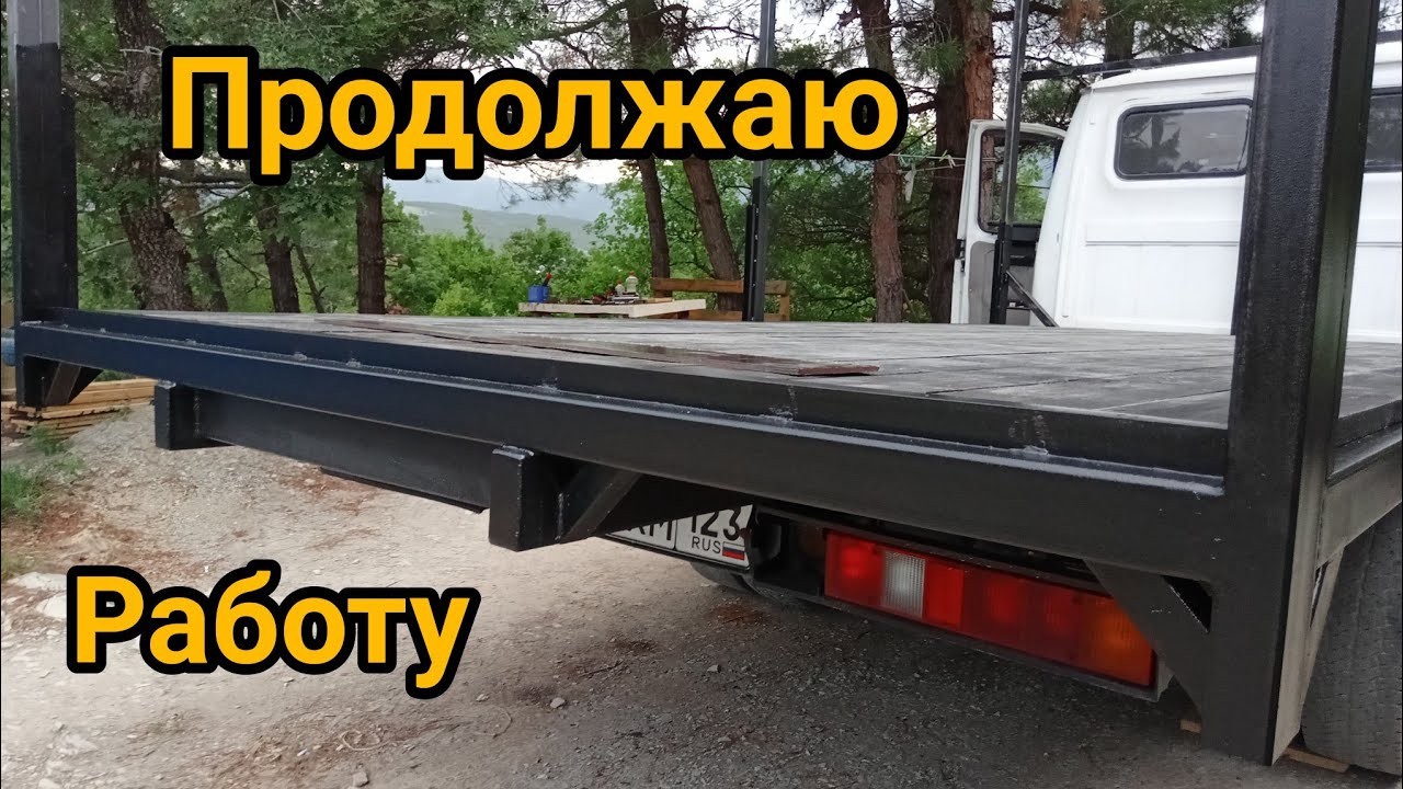 #5 Новая будка на Газель. - YouTube