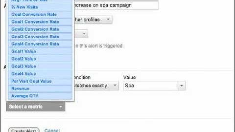 Custom Alert Tips in Google Analytics