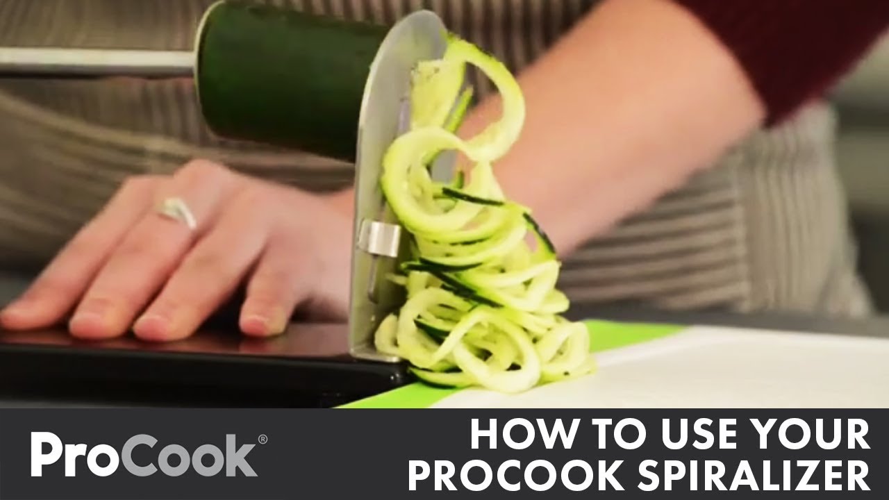 How to Use a Spiralizer