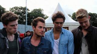 Lawson Interview At Luton Love Festival