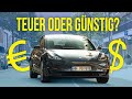 Was kostet ein Tesla monatlich? Nebenkosten, Restwert & Inspektionen für das Model 3