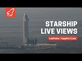 Sapphire cam  spacex starbase starship launch facility