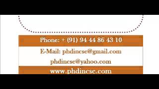 PHD THESIS IN GOA