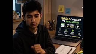 📝 180 Days Data Analysis ChallengeComplete Data Analyst learning