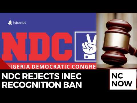 NDC Condemns Lokoja Court Ruling Halting INEC Recognition of Party Status