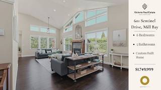 Basketball Court, Pond & 14-Ft Ceilings — Inside a$1.75M Mill Bay, BC Home | 601 Sentinel Drive
