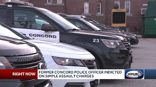 Former Concord police officer charged with simple assault