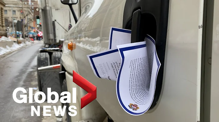 "Leave the area now": Ottawa police issue new warning to trucker convoy protesters