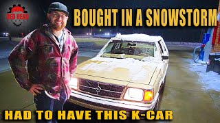 We Bought This K-Car in a Snowstorm — Here’s Why