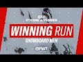 Jonathan penfield snowboard men winning run i 2024 yeti xtreme verbier