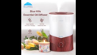 The Best Extra Large Essential Oil Diffuser Aroma - Humidifier 3000 ML | Buy On Amazon || Blue Hills