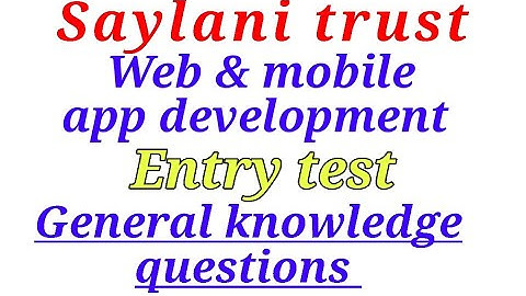 Web and mobile app development MCQs