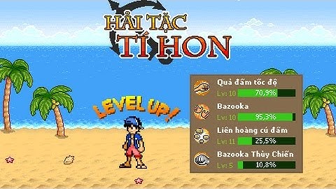 Skill võ sĩ lv 10,skill biển lv 5 HD -Hải tặc tí hon