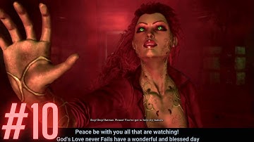 Poison Ivy is Here - Batman Arkham Asylum Playthrough Part 10 (Full Game) Pc