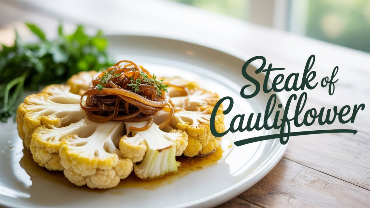 Easy Cauliflower Steak That Tastes Like Magic!