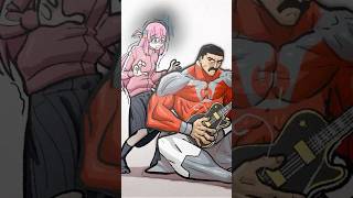 Thragg Tries Learning Guitar… This Happens | Invincible Comic Dub