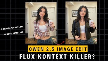 Qwen Image Edit - Better than Flux Kontext? (Free workflow, Runpod Template)
