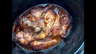 BBQ CHICKEN DRUMSTICKS **SLOW COOKER** | TACOS