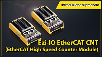 [Product Intro] [ITA] Ezi-IO EtherCAT CNT