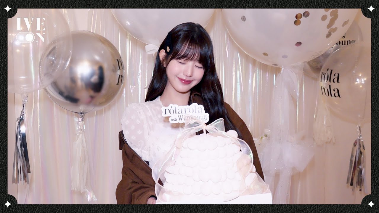 [IVE ON] JANGWONYOUNG x ROLAROLA BEHIND