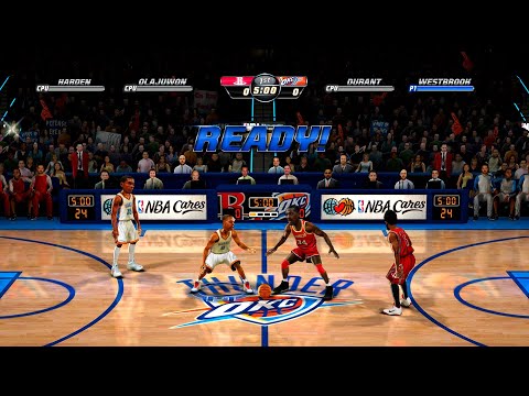NBA Jam: On Fire Edition - Houston Rockets vs. Oklahoma City Thunder [1080p 60 FPS]