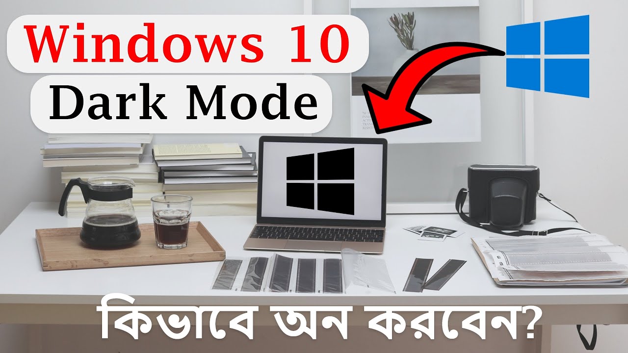 How to Apply Windows Dark Mode and Custom Color YouTube