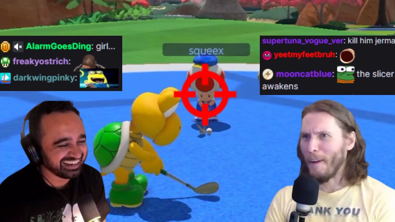 The Mario Golf Slicer (Squeex and Jerma Switch Sunday)
