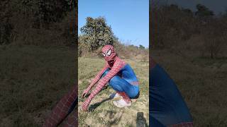 SpiderMan Vs Mithun Funny Shorts #spidyboi  #funnyshorts #crazycomedy