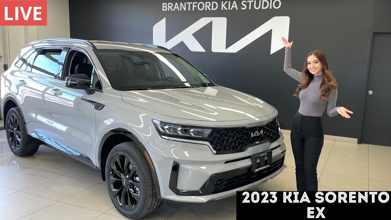 LIVE 2023 KIA Sorento EX Wolf Grey! You Need To Drive This Car