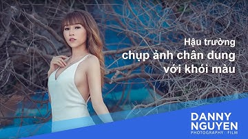 [BTS] Hậu trường chụp hình chân dung ngoại cảnh với ánh sáng tự nhiên kết hợp hiệu ứng khói màu