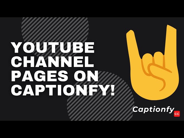 How to create captions for  videos using Captionfy