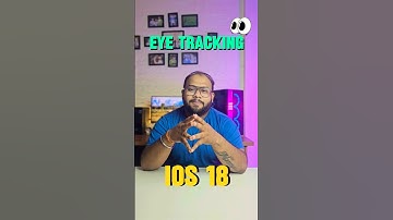 Eye Tracking 🔥 IOS 18 Feature #shorts #techtube #trending #viral #ios18 #iphone
