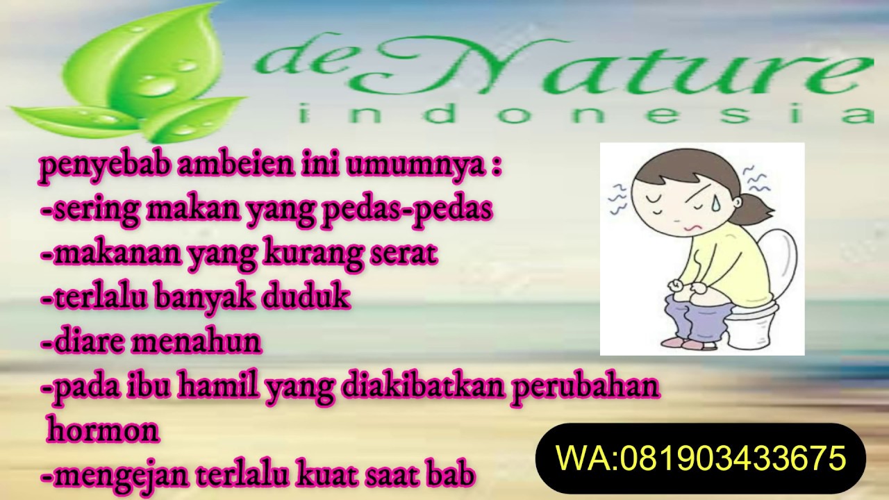 cara mengobati wasir