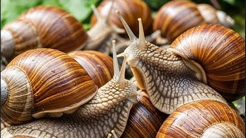 Decoding the Snails: An Closer Look at Their Anatomy and Behavior