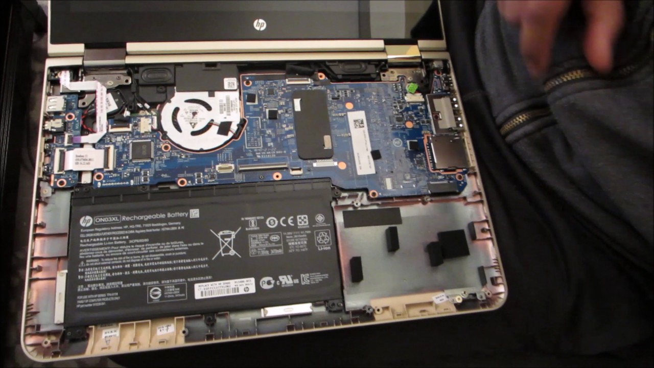 Opening HP Pavilion X360 M3-u103dx to Upgrade SSD and RAM Memory - YouTube