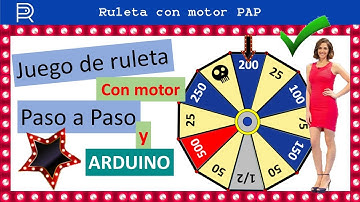 ✅¿Cómo HACER un JUEGO de RULETA SORPRESA (FORTUNA) con ARDUINO?😏  ► PASO a PASO [FUNCIONA] 😱 100%