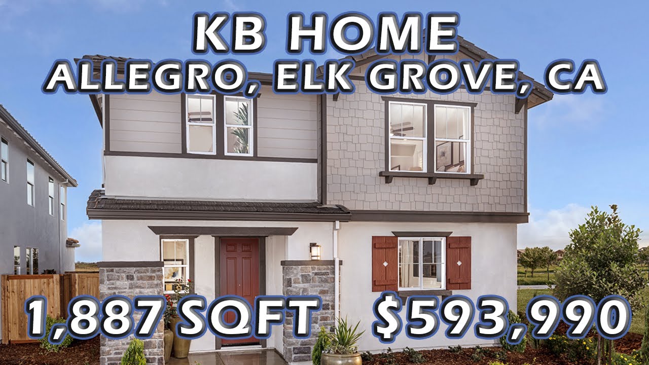 KB Home 1887 sqft Allegro in Elk Grove, CA Sacramento Real Estate