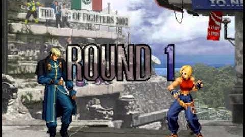 KOF 2002 PS2 ver goenitz