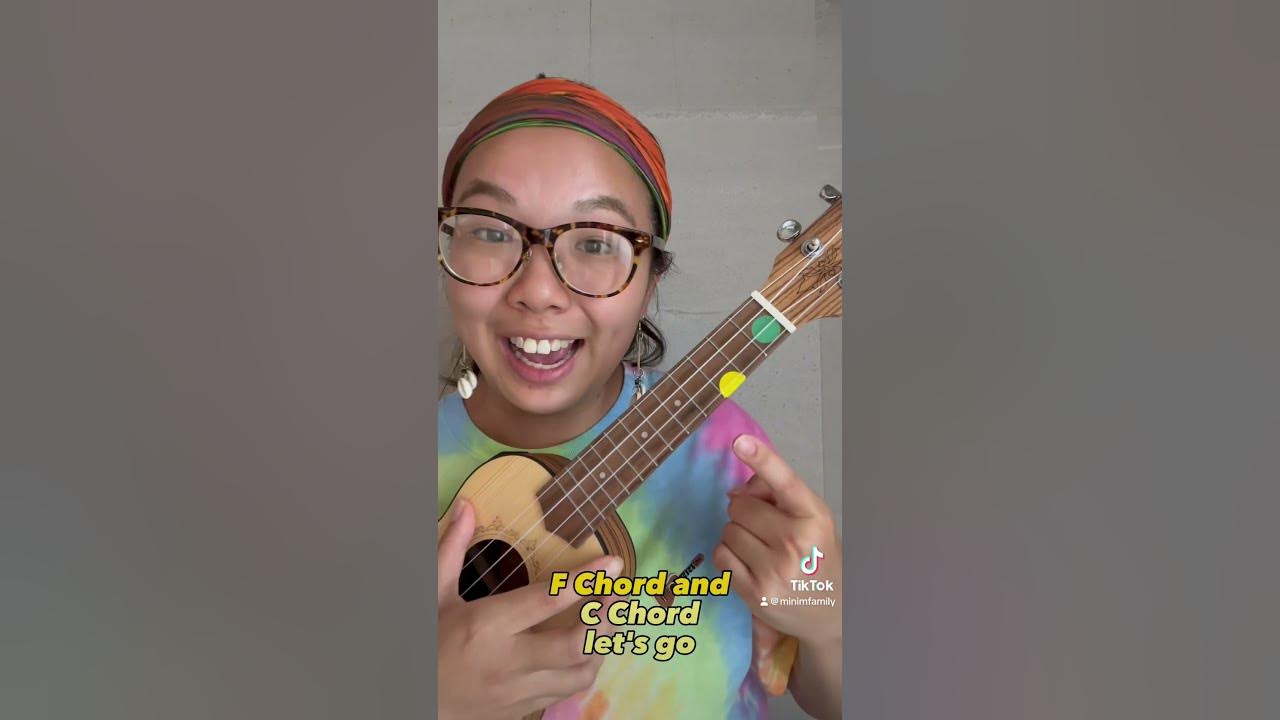 Easy Ukulele 2 Chords - Old Macdonald had a farm! 🐮🎶 #easyukulele #2chords #tutorial #kids #kids