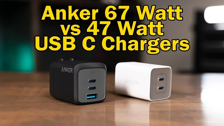 Which to Buy? Anker Nano 47 Watt vs 67 Watt USB C Chargers