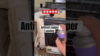 Window ac antirust copper coating #windowac #khurshidahmadqureshi #ytshorts #work #yt #acsafe