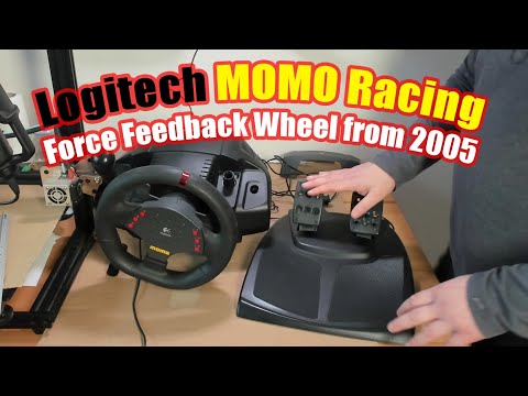 Logitech MOMO Racing a 15 year old sim racing wheel in 2020] - YouTube